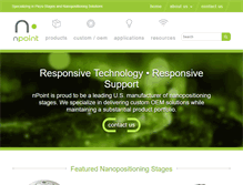 Tablet Screenshot of npoint.com